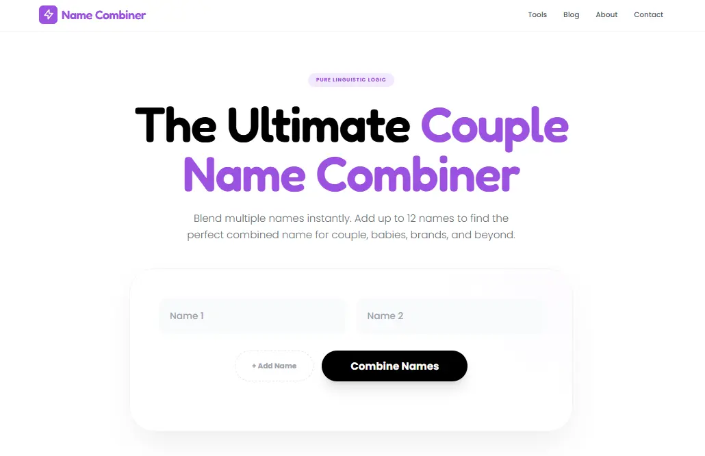 Screenshot 3 of Name Combiner
