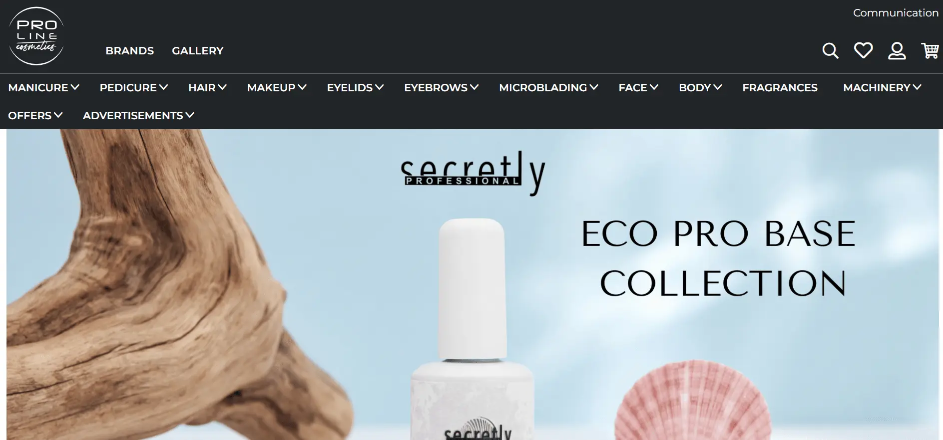 Screenshot 1 of Proline Cosmetics