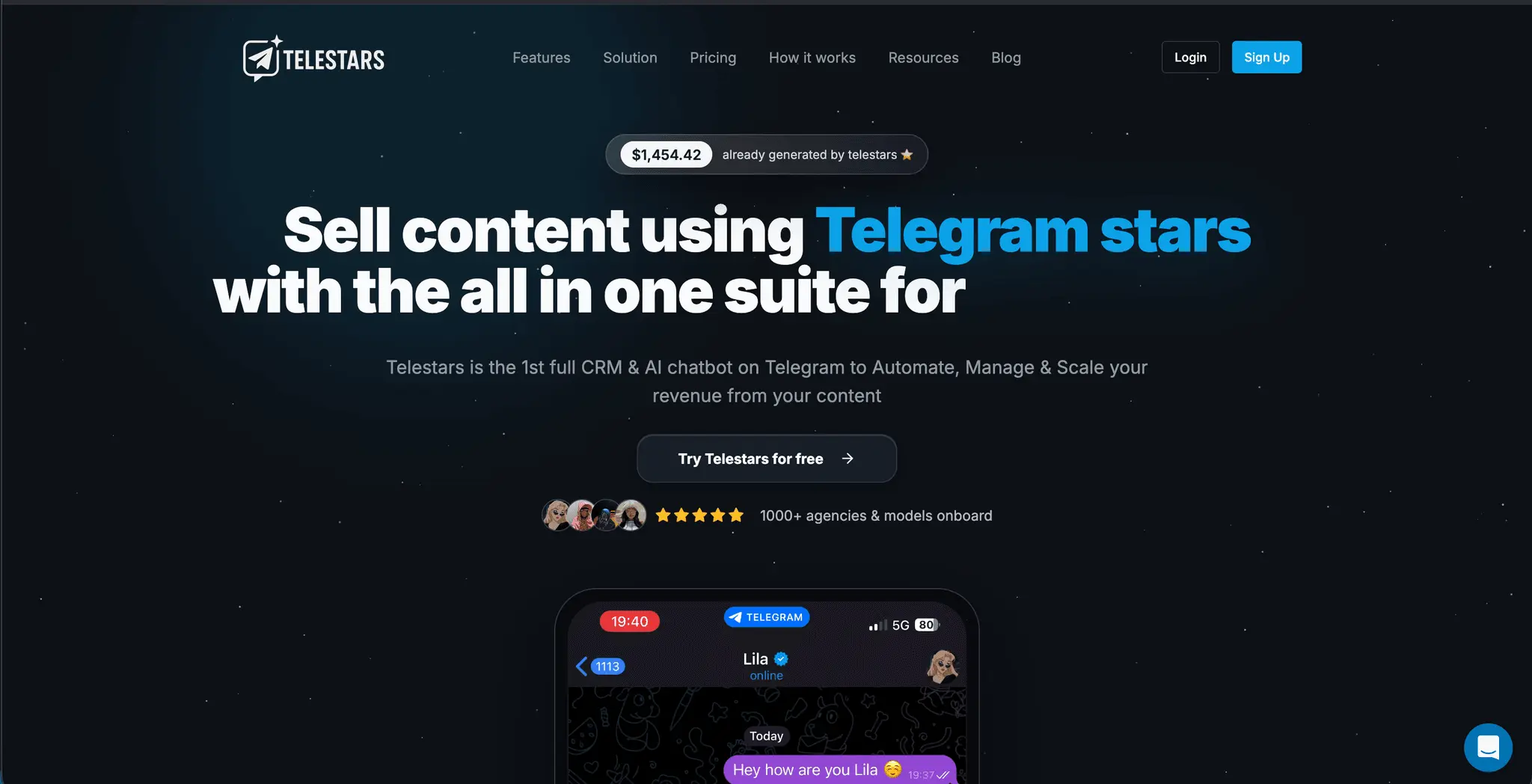 Screenshot 1 of Telestars