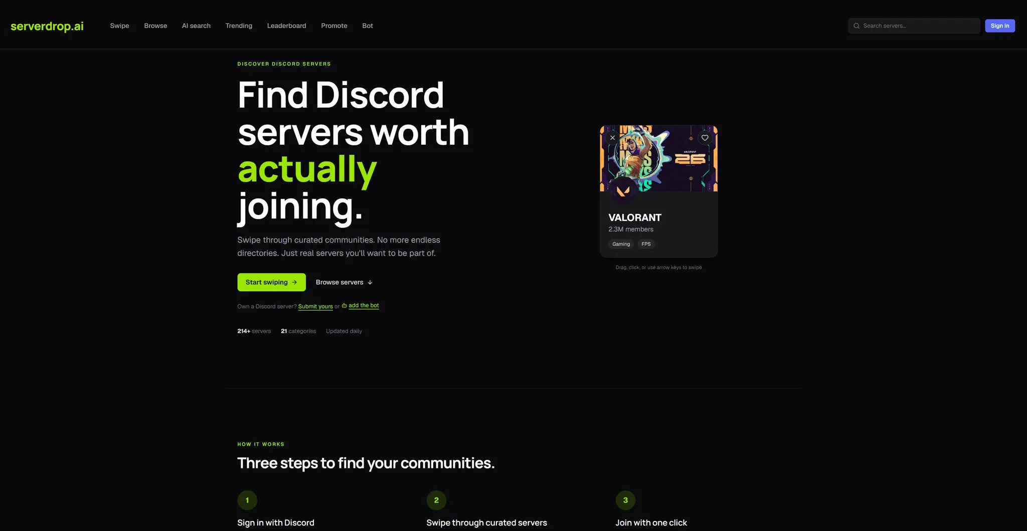 Screenshot 1 of ServerDrop