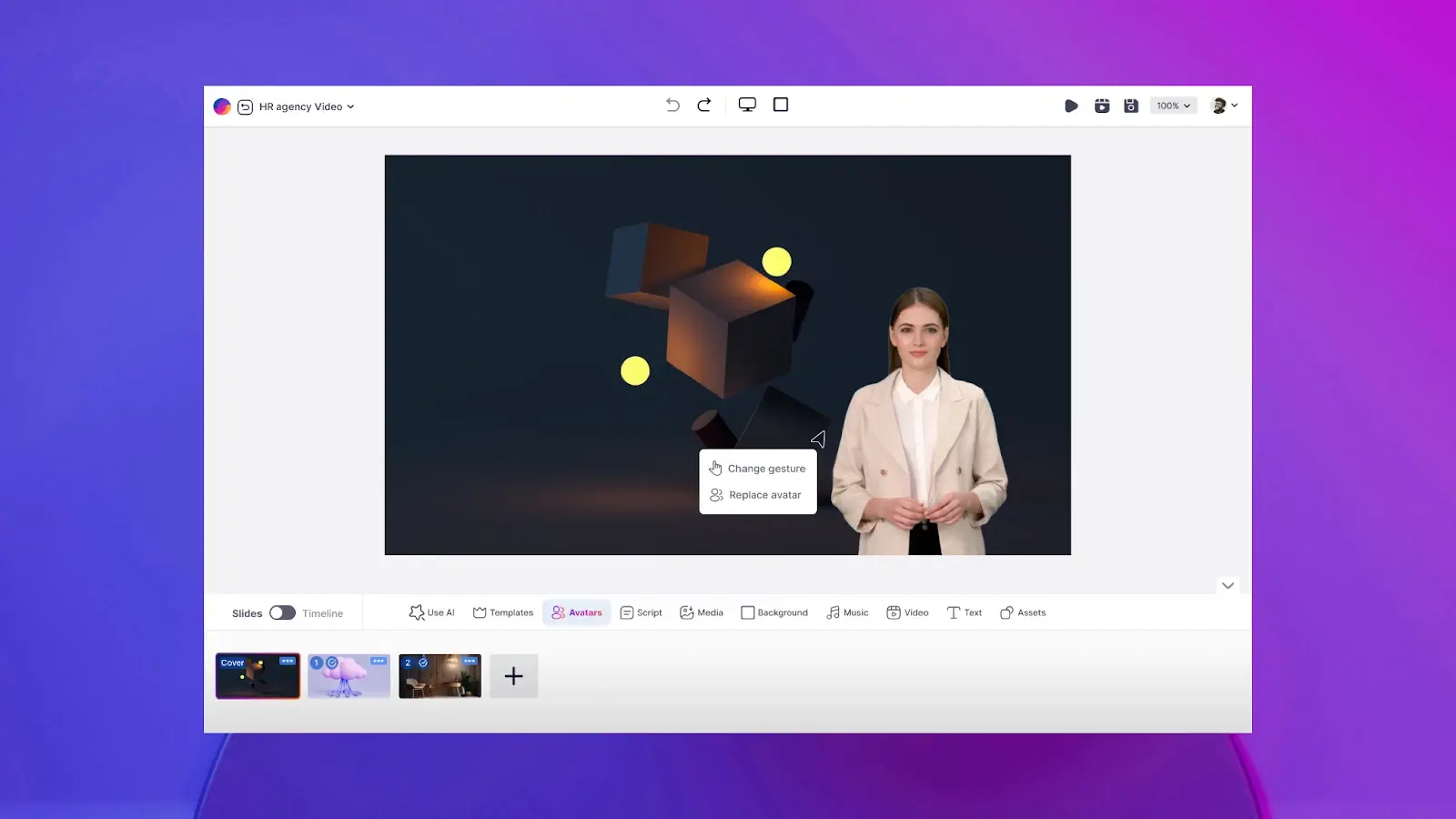 Screenshot 3 of vidBoard AI