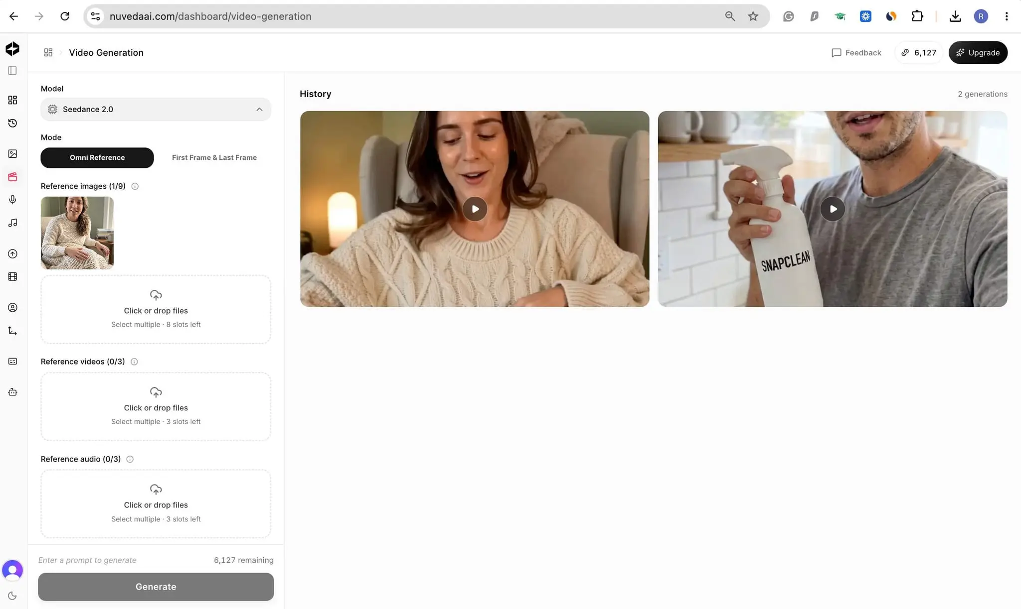 Screenshot 1 of Nuveda AI