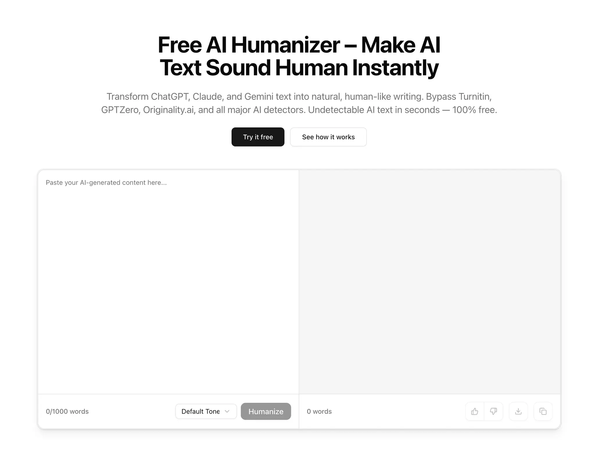 Screenshot 2 of Refine - AI Humanizer