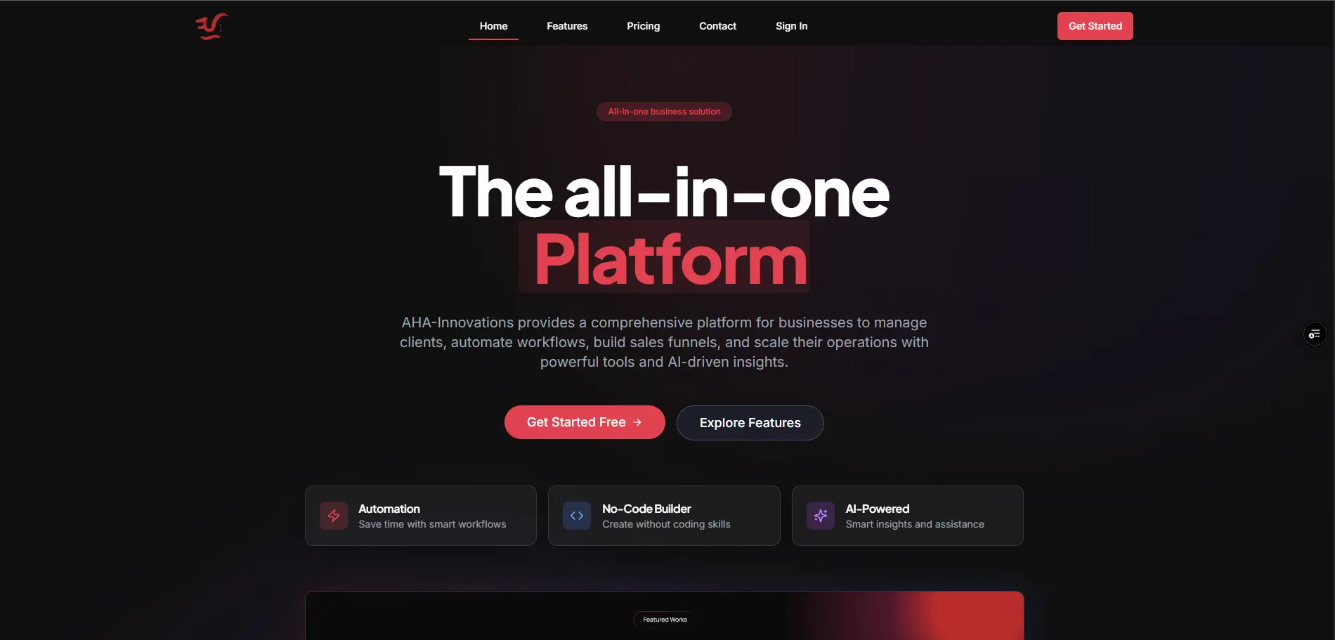 Screenshot 1 of AHA Innovations