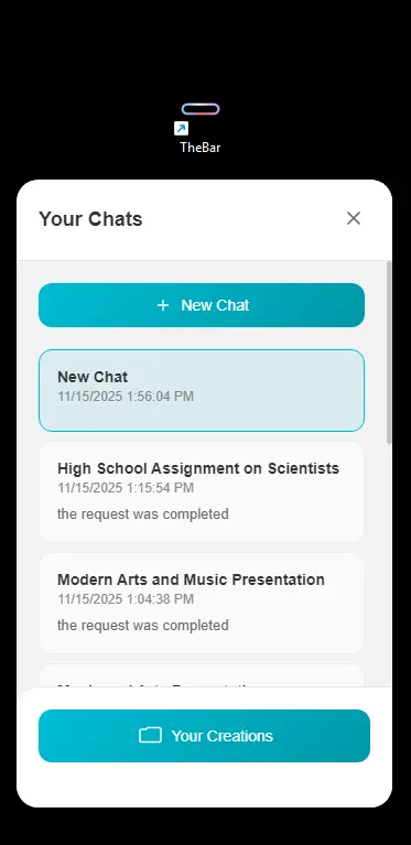 Screenshot 2 of TheBar