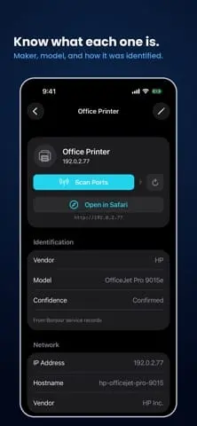 Screenshot 1 of NetScanPro