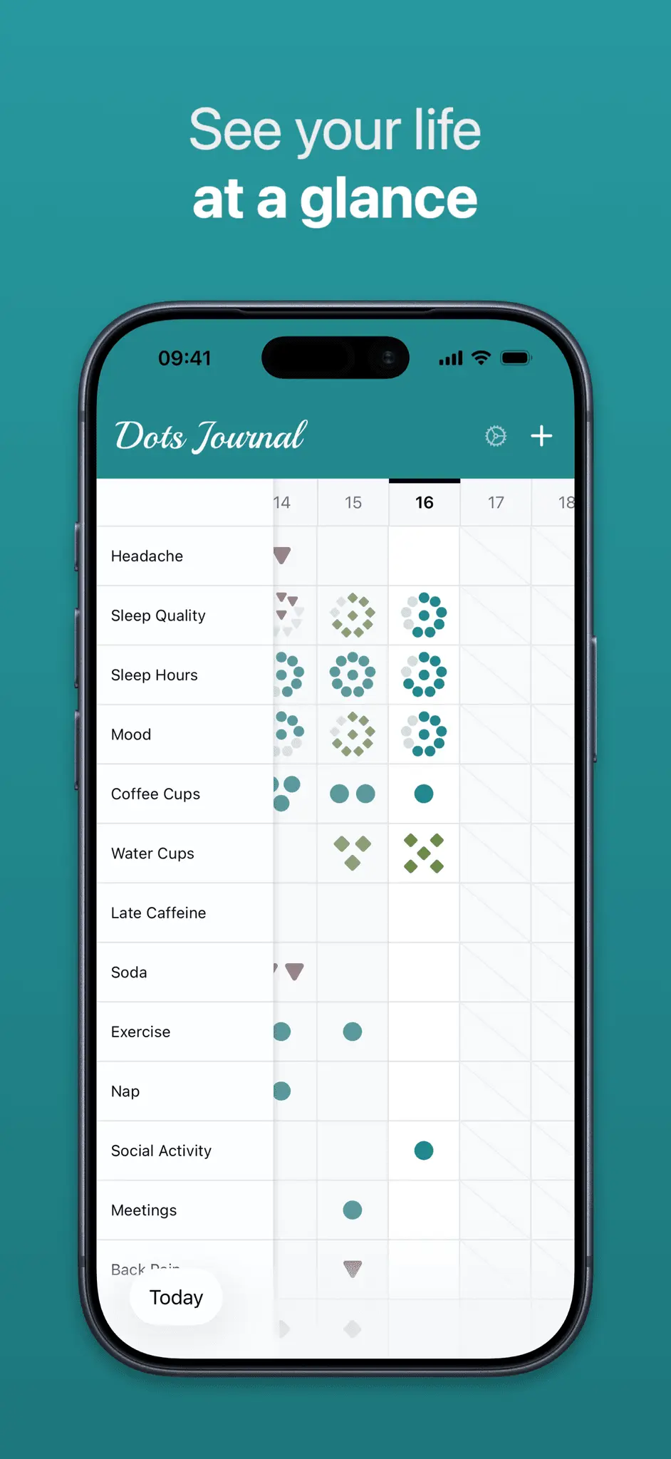 Screenshot 3 of Dots: A Lifestyle Journal