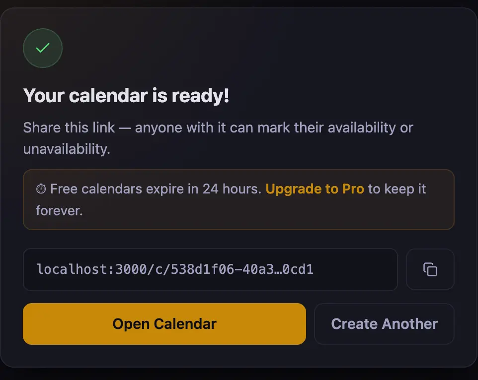 Screenshot 2 of OurCalendar