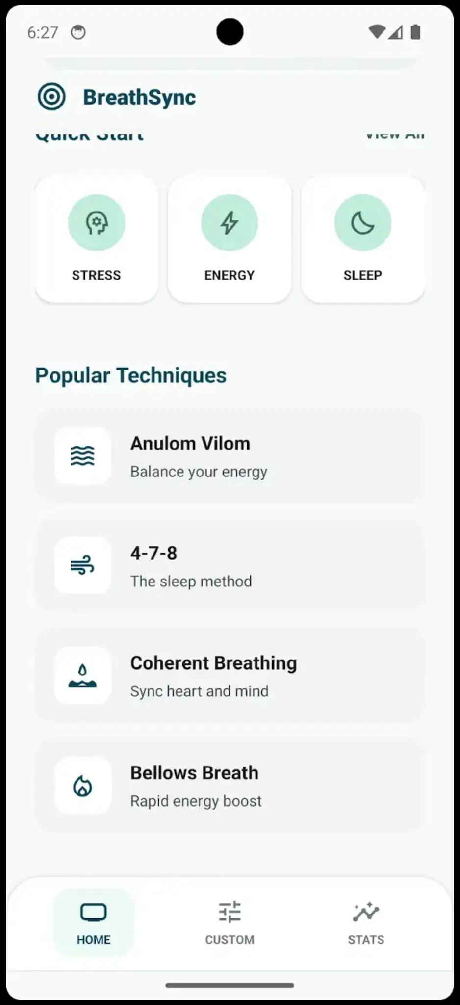 Screenshot 6 of BreathSync Breathing Exercises