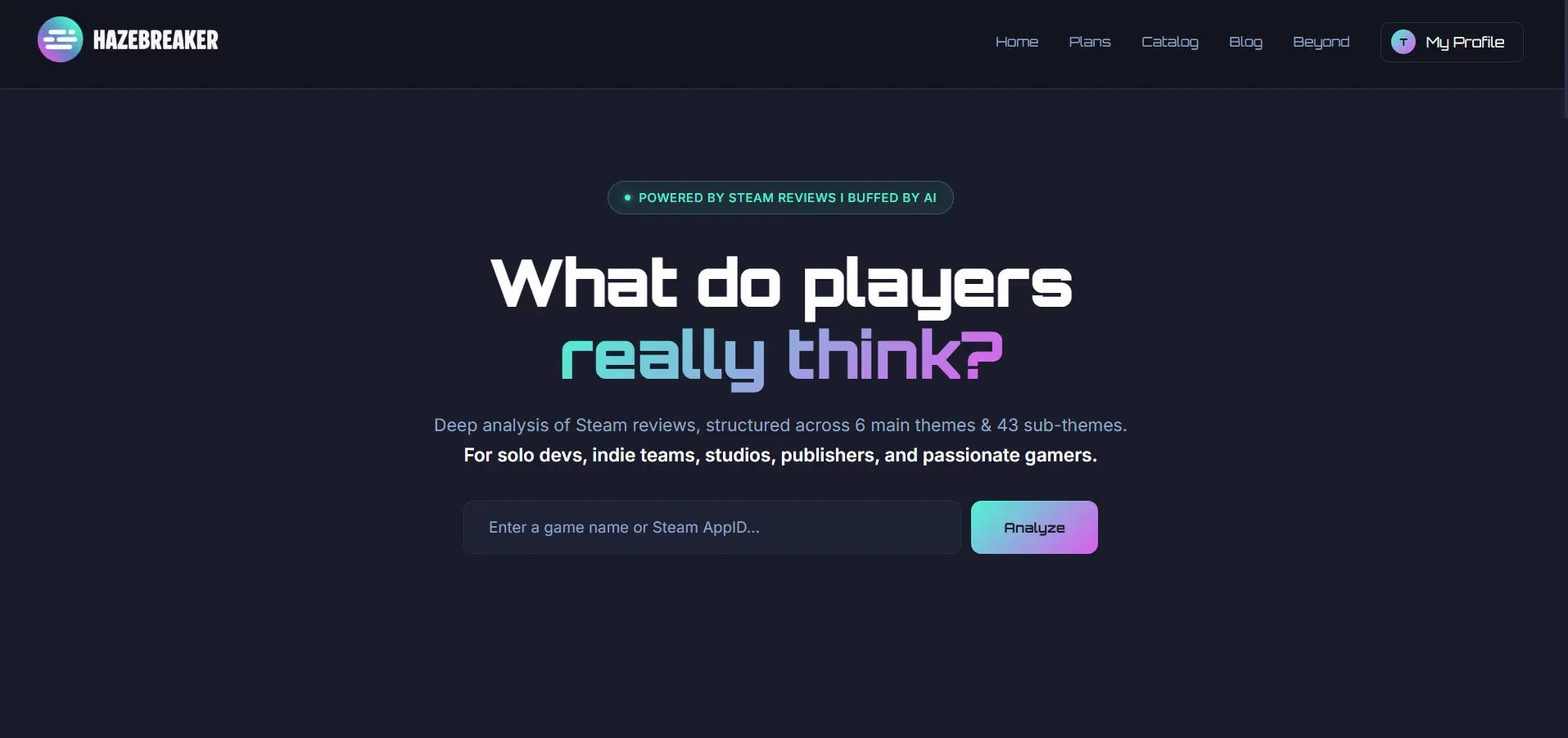 Screenshot 1 of HazeBreaker