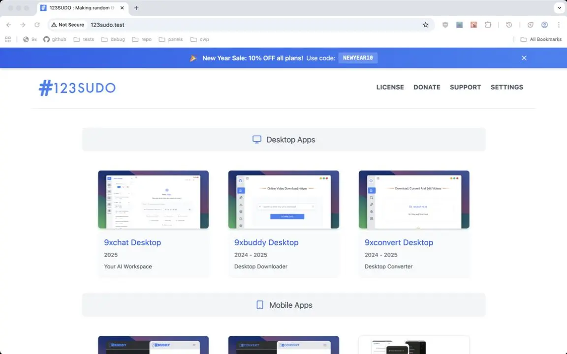 Screenshot 5 of 9xConvert