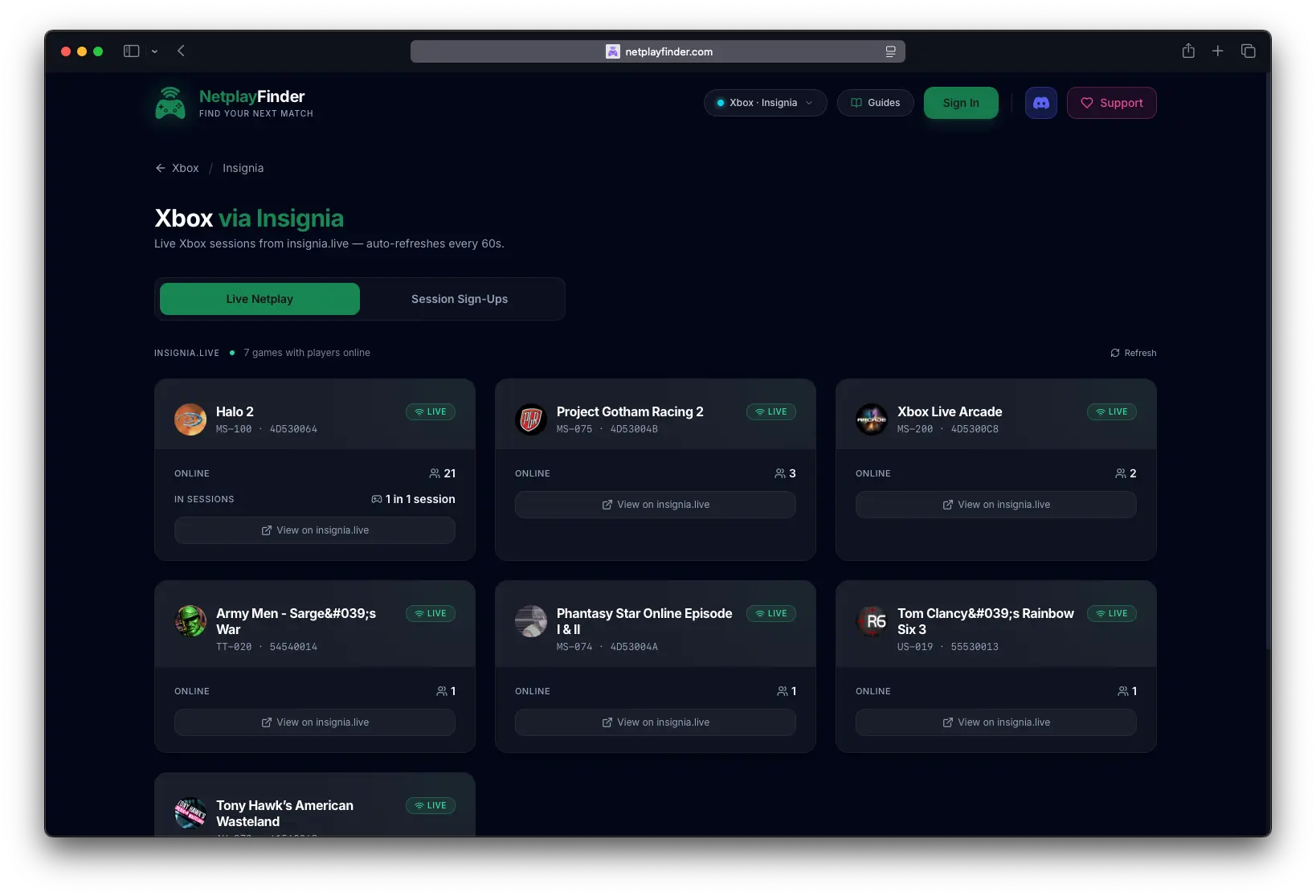 Screenshot 7 of NetplayFinder