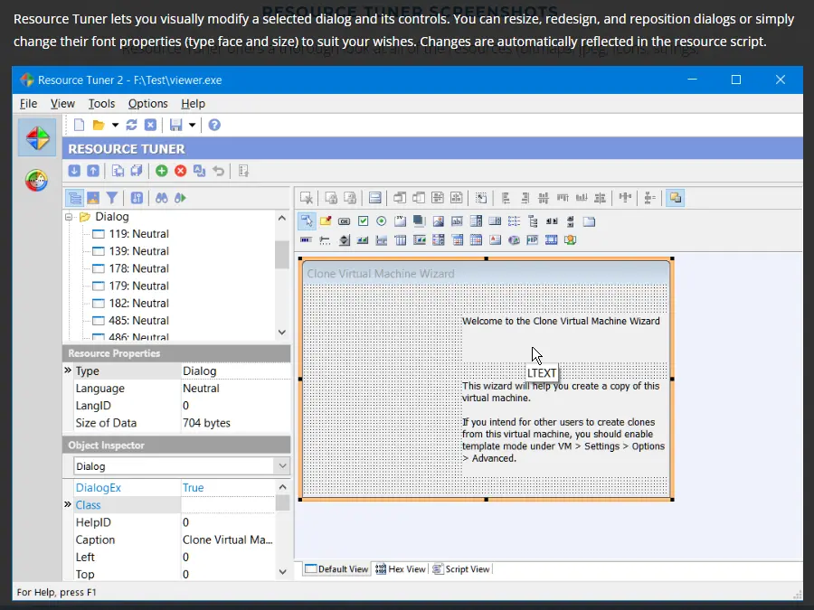 Screenshot 3 of Resource Tuner