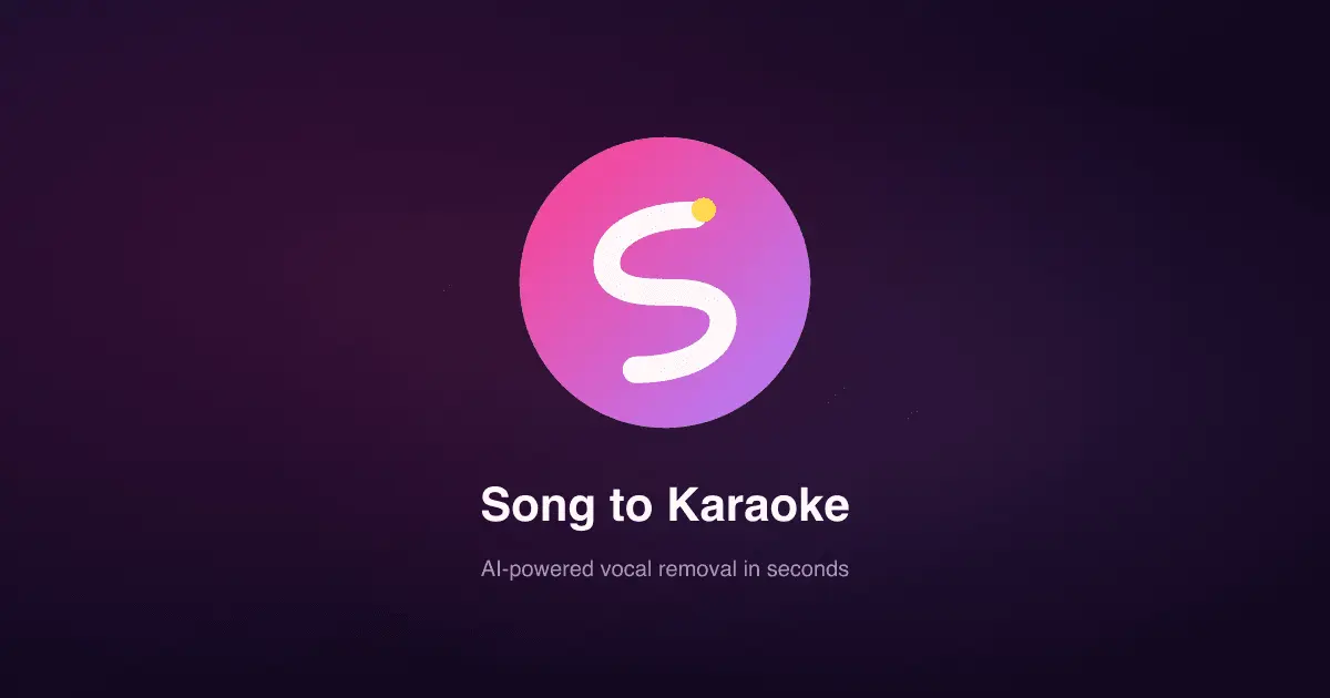 Screenshot 1 of SongToKaraoke
