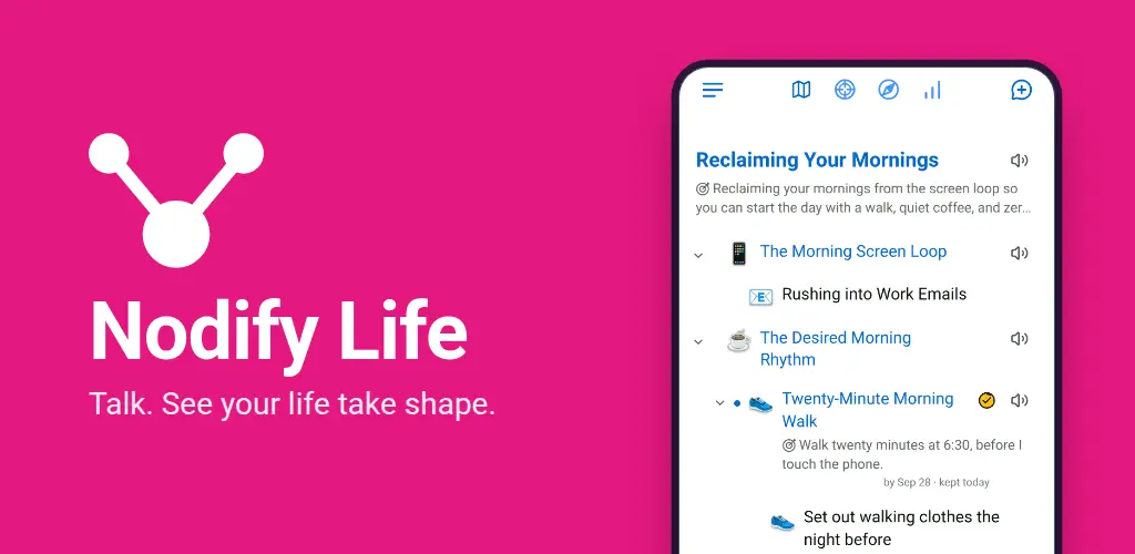 Screenshot 1 of Nodify Life