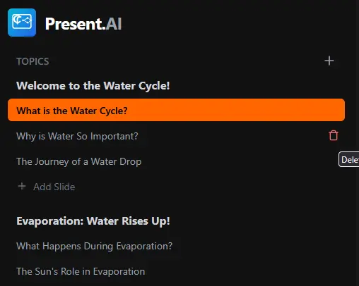 Screenshot 3 of Present.AI