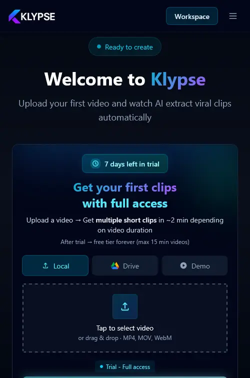 Screenshot 4 of Klypse.app