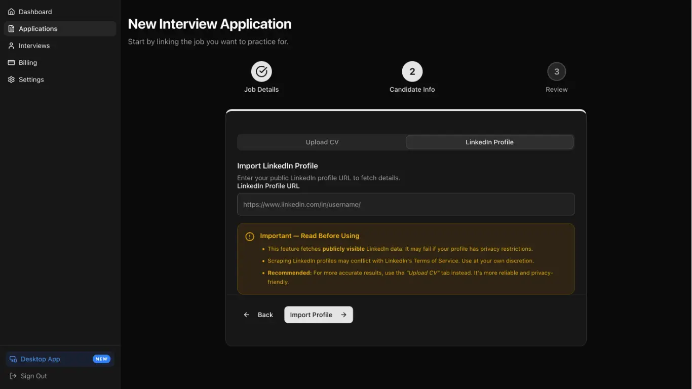 Screenshot 5 of Intervio