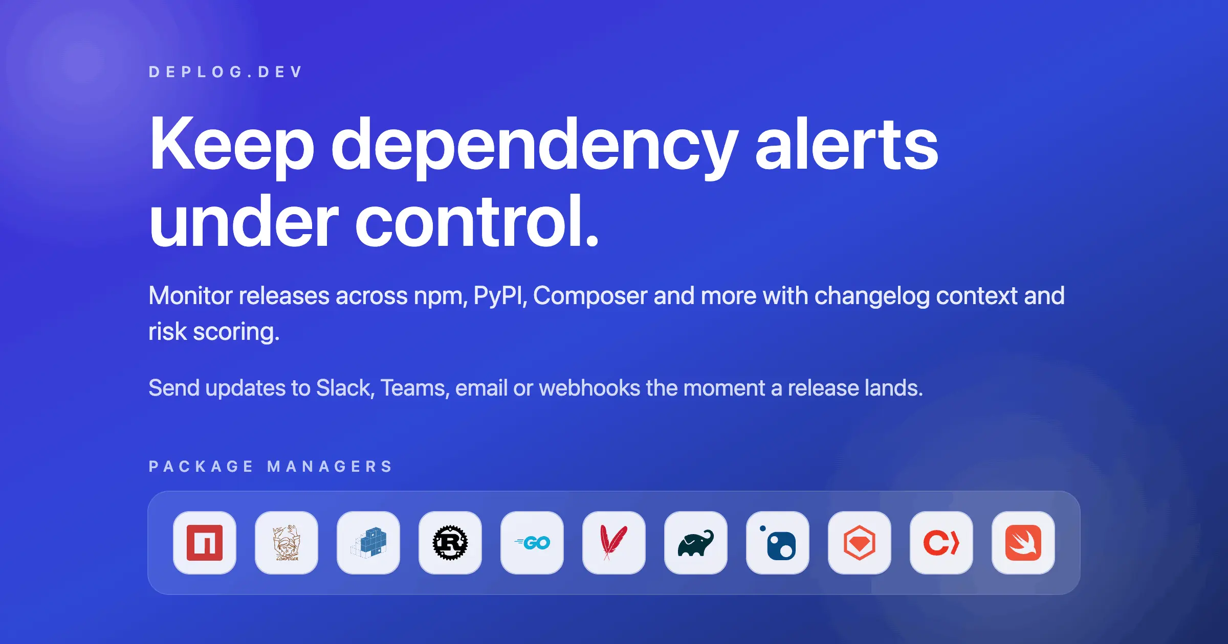 Screenshot 1 of DepLog
