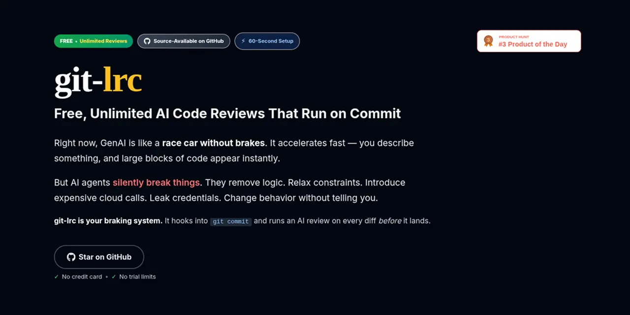 Screenshot 3 of git-lrc