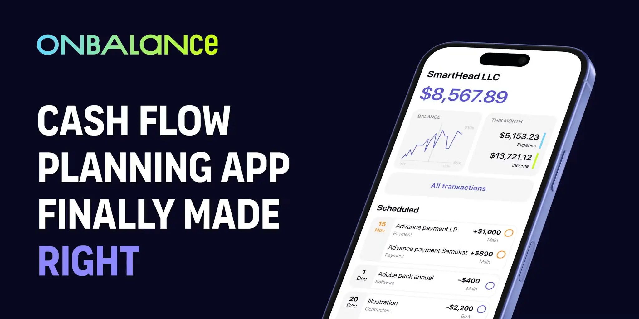 Screenshot 2 of onbalance