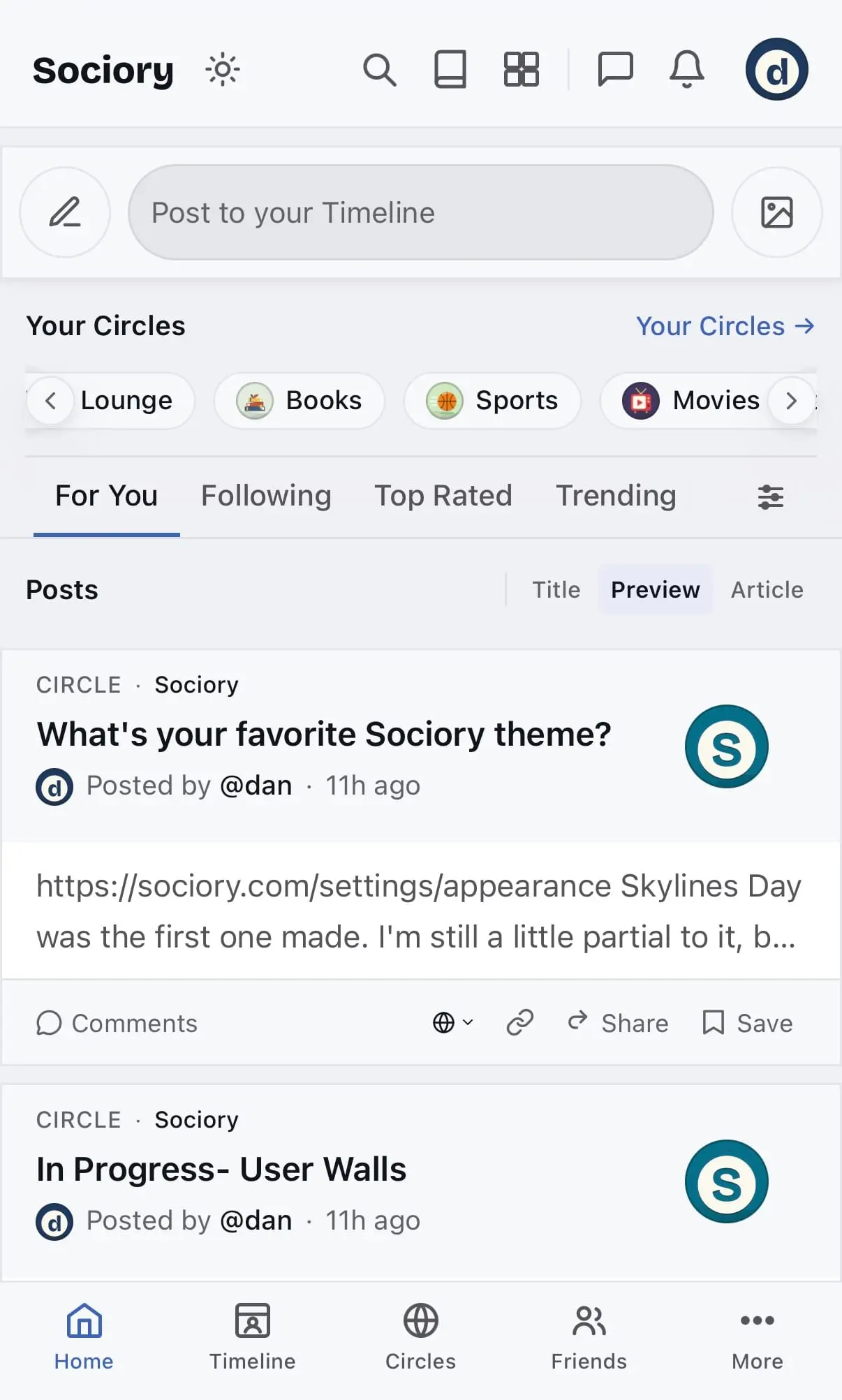 Screenshot 2 of Sociory