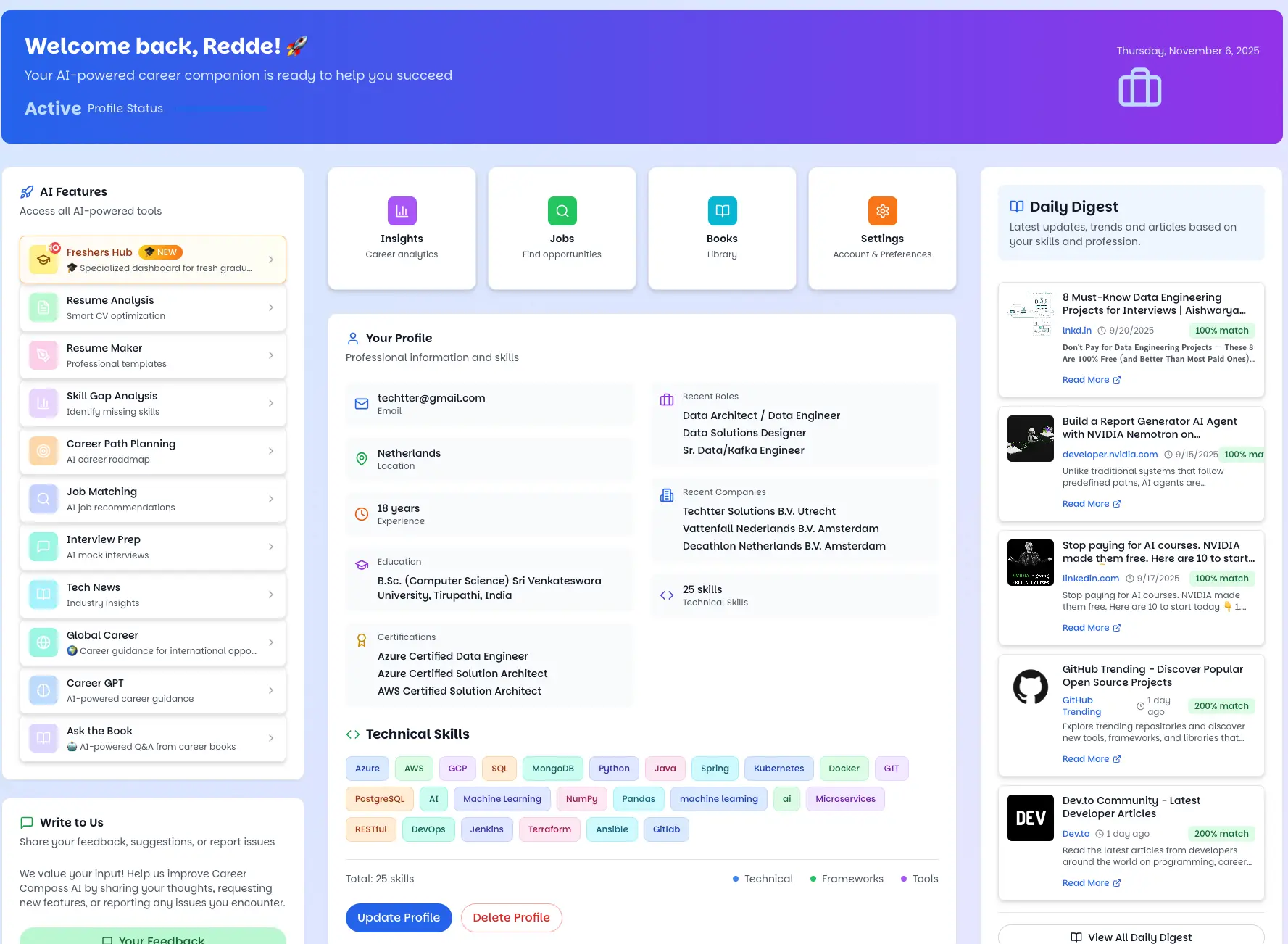Screenshot 5 of Career Compass AI 