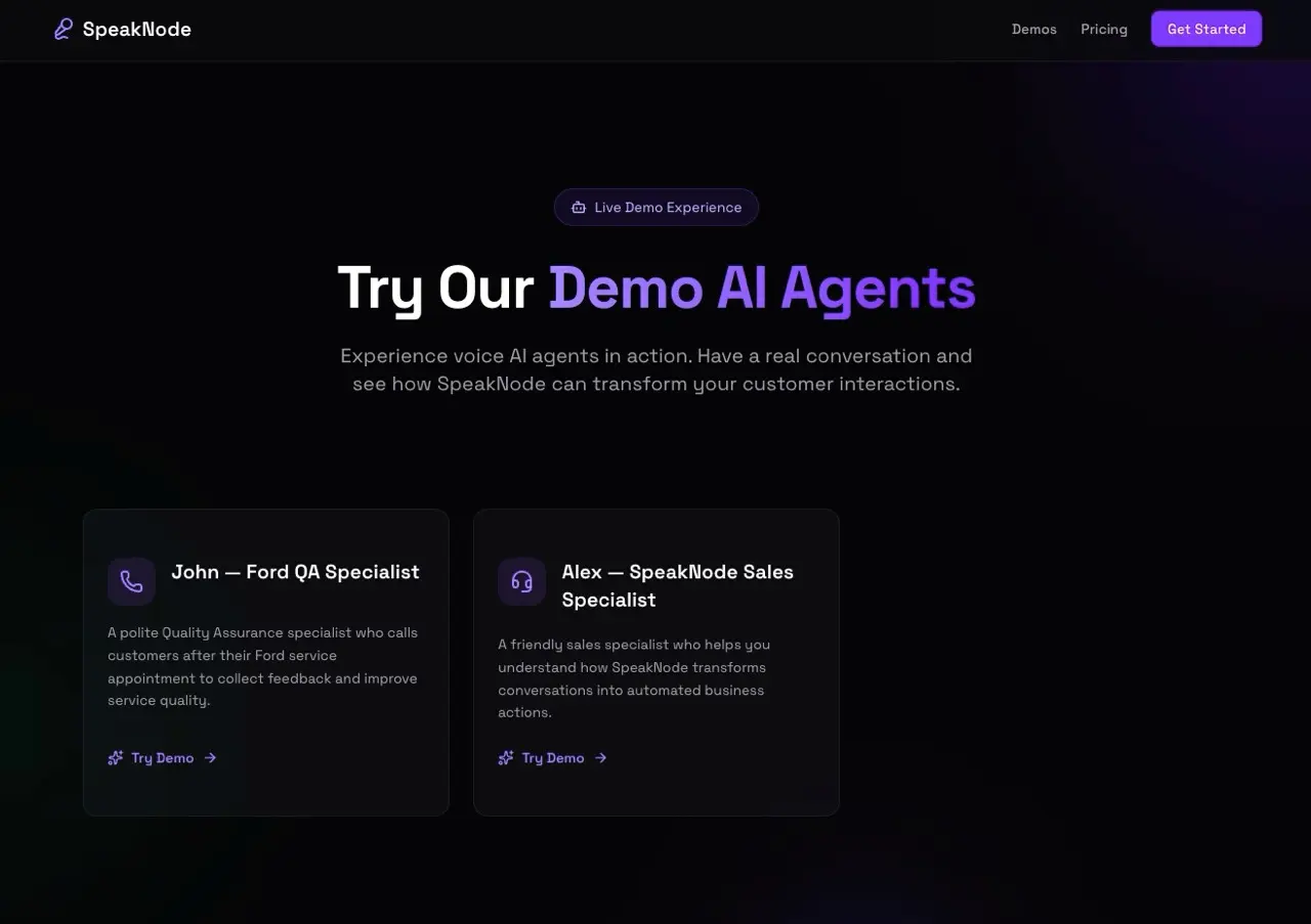 Screenshot 1 of SpeakNode