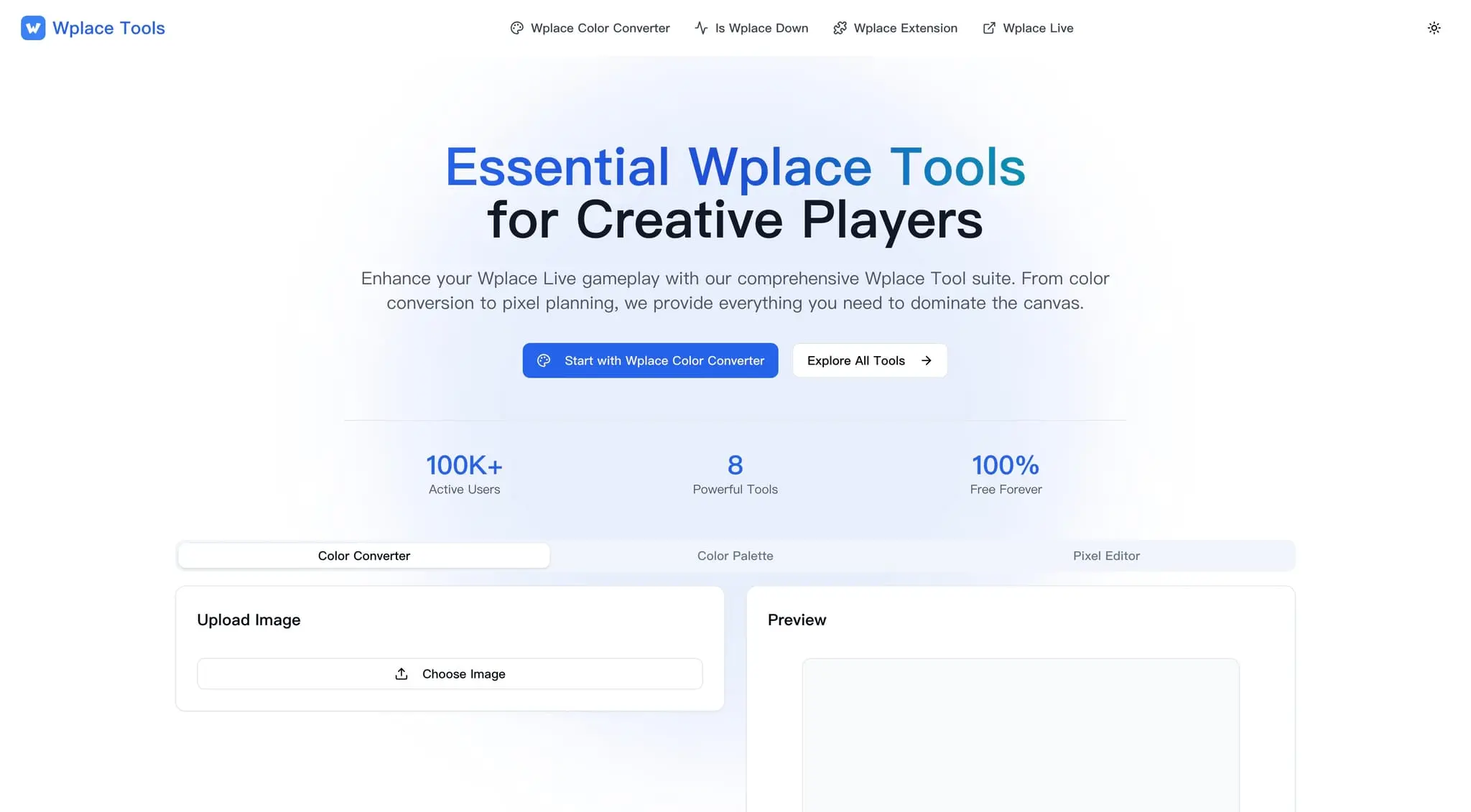 Screenshot 1 of Wplace Tool
