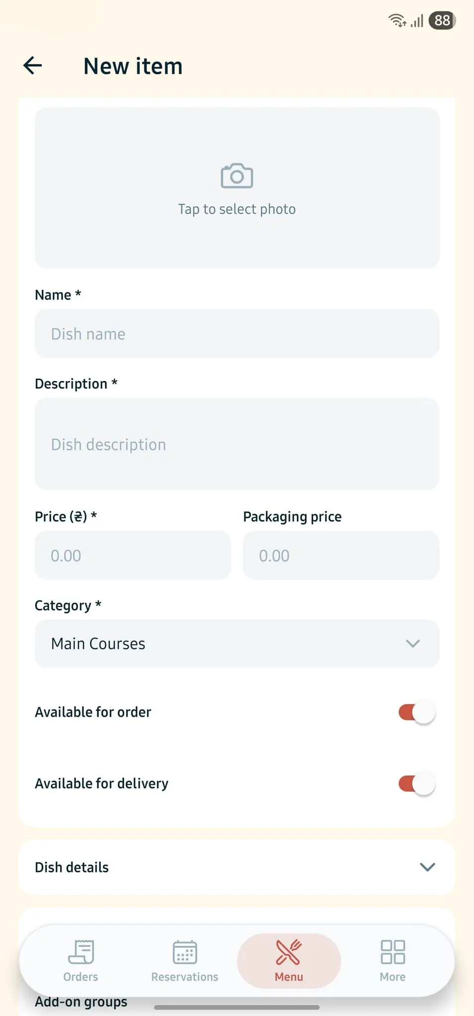 Screenshot 3 of RESTOBOT