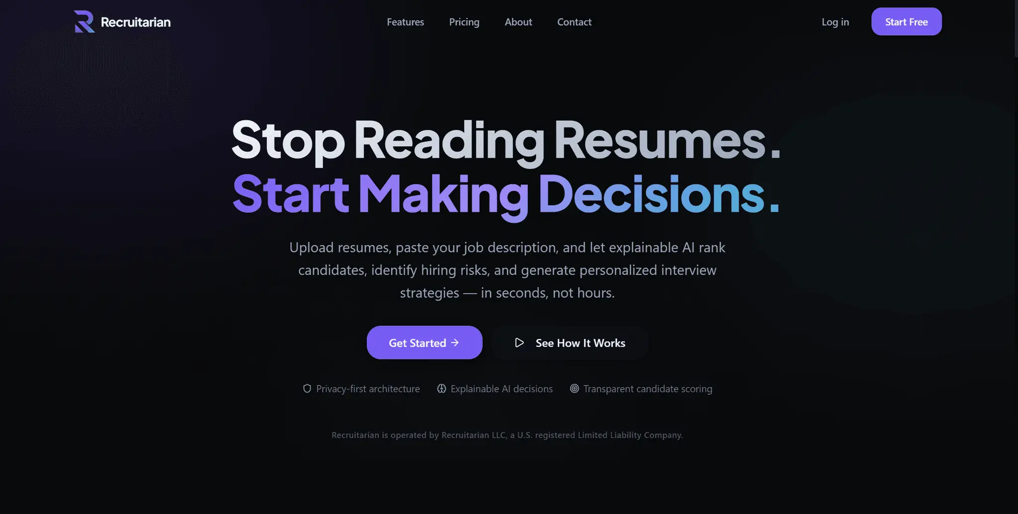 Screenshot 1 of Recruitarian