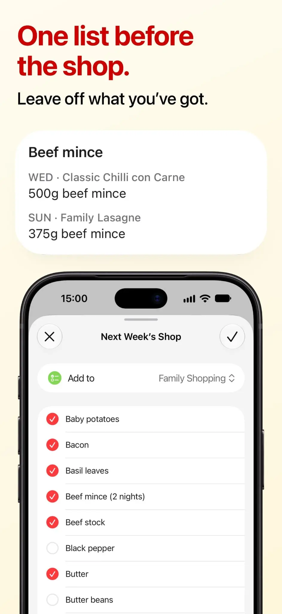 Screenshot 3 of TeaTonight: Dinner Planner