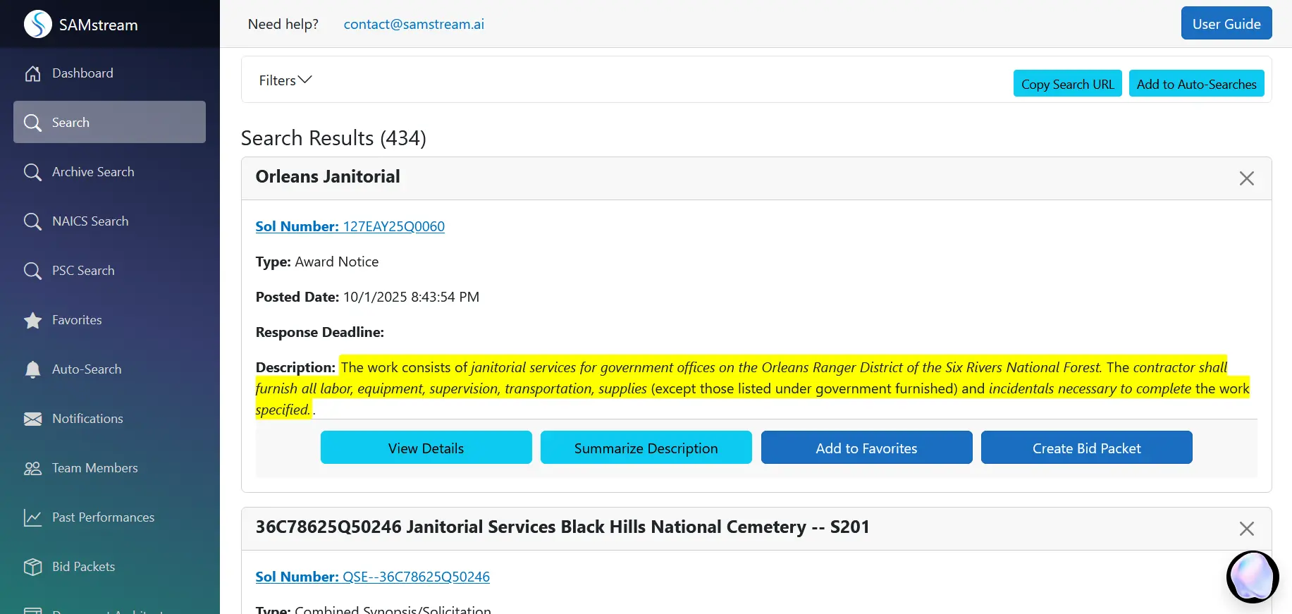 Screenshot 3 of SAMstream