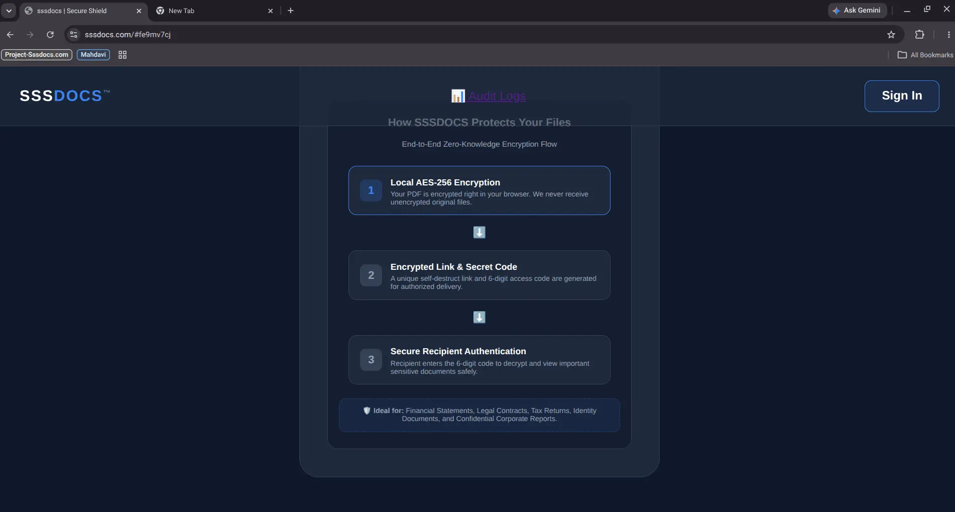 Screenshot 8 of SSSDOCS™