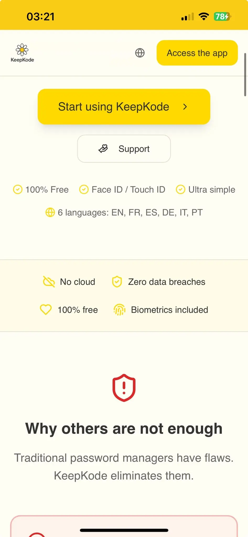 Screenshot 3 of KeepKode
