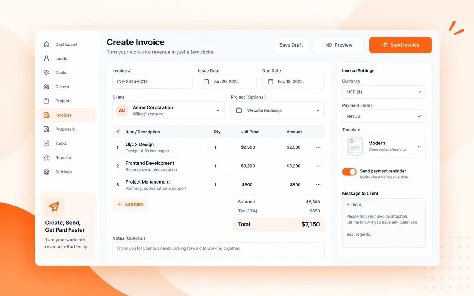 Screenshot 8 of HiveCRM