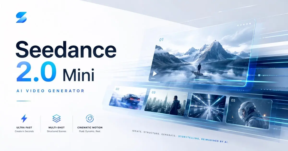 Screenshot 1 of Seedance 2.0 Mini