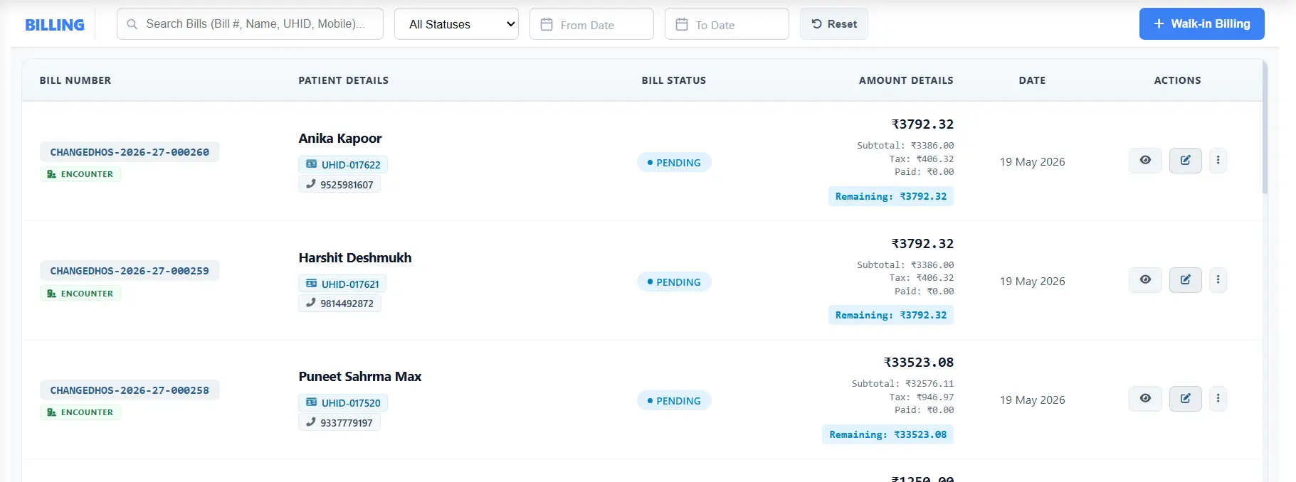 Screenshot 3 of Cliniqwise
