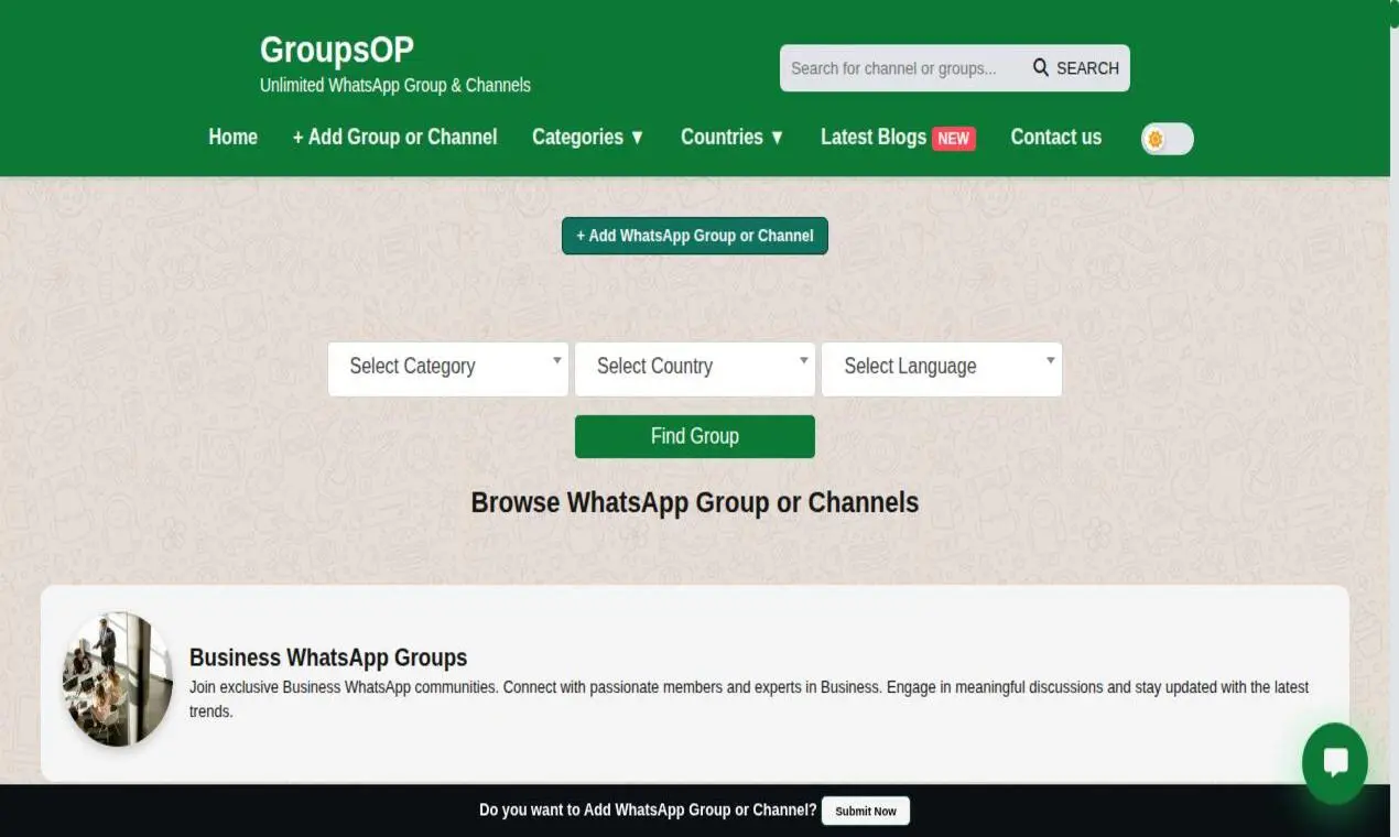 Screenshot 4 of GroupsOP