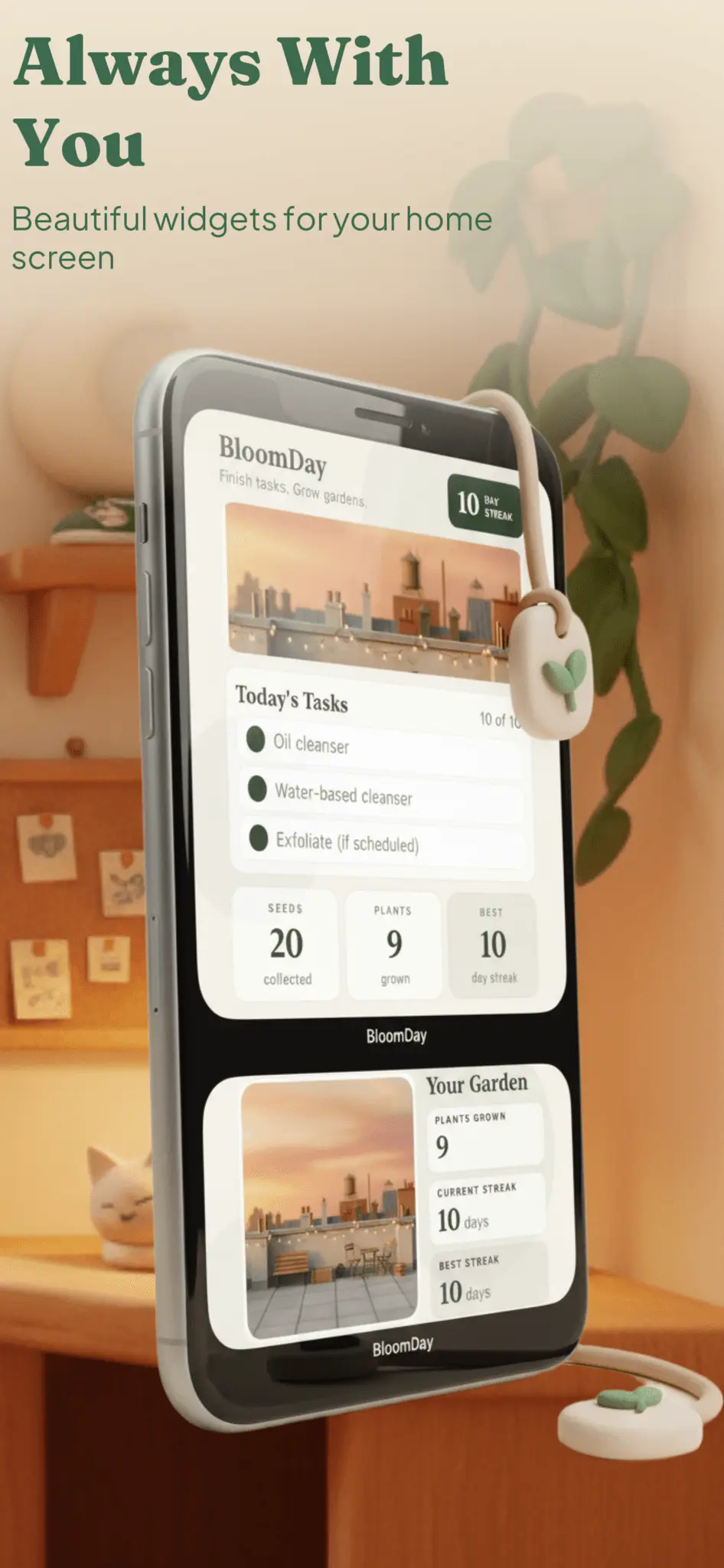 Screenshot 6 of BloomDay: Tasks & Garden