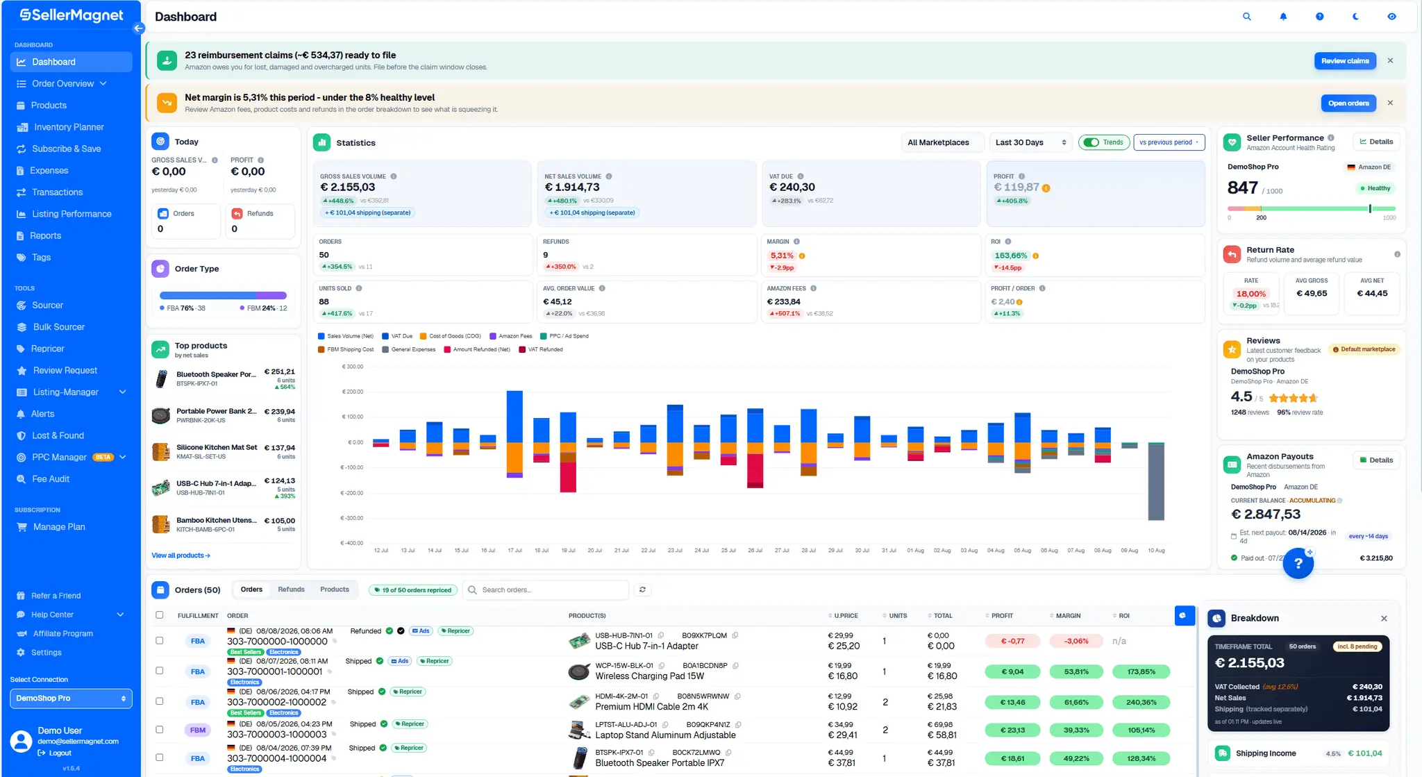 Screenshot 1 of SellerMagnet