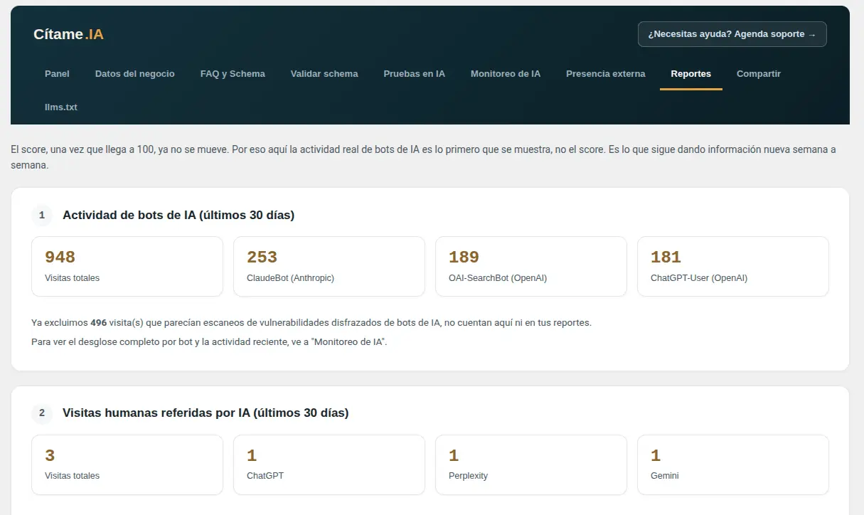 Screenshot 3 of CítameIA