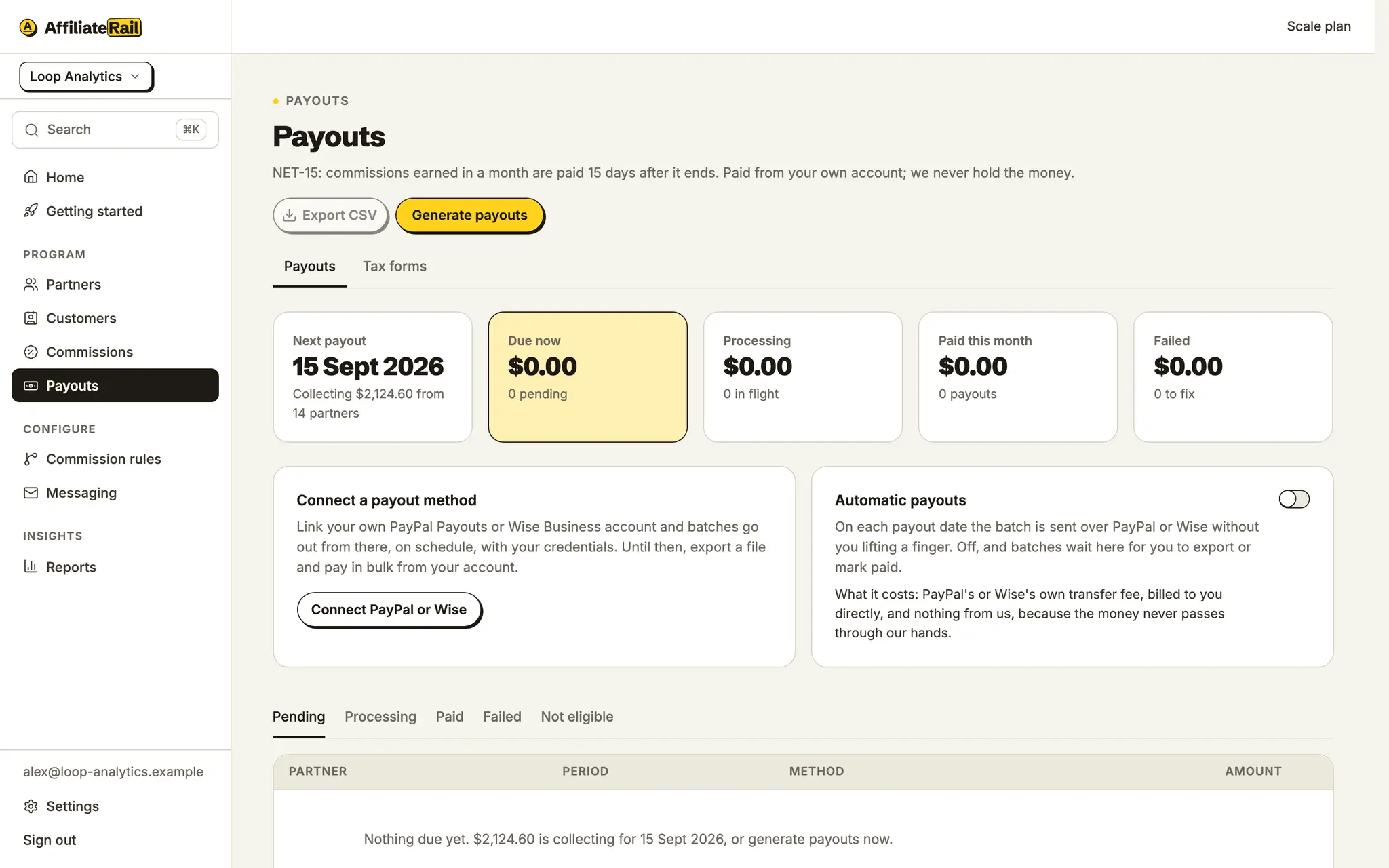 Screenshot 5 of AffiliateRail
