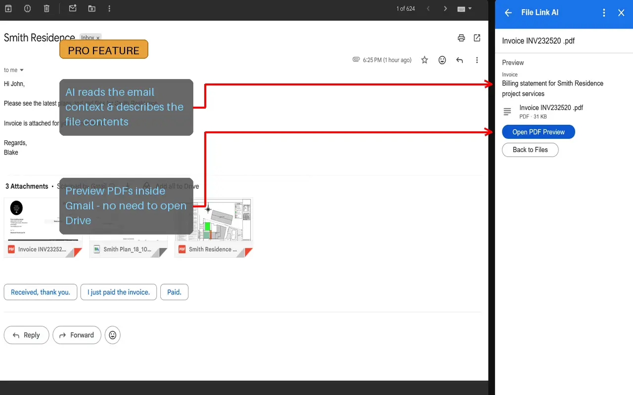 Screenshot 3 of File Link AI