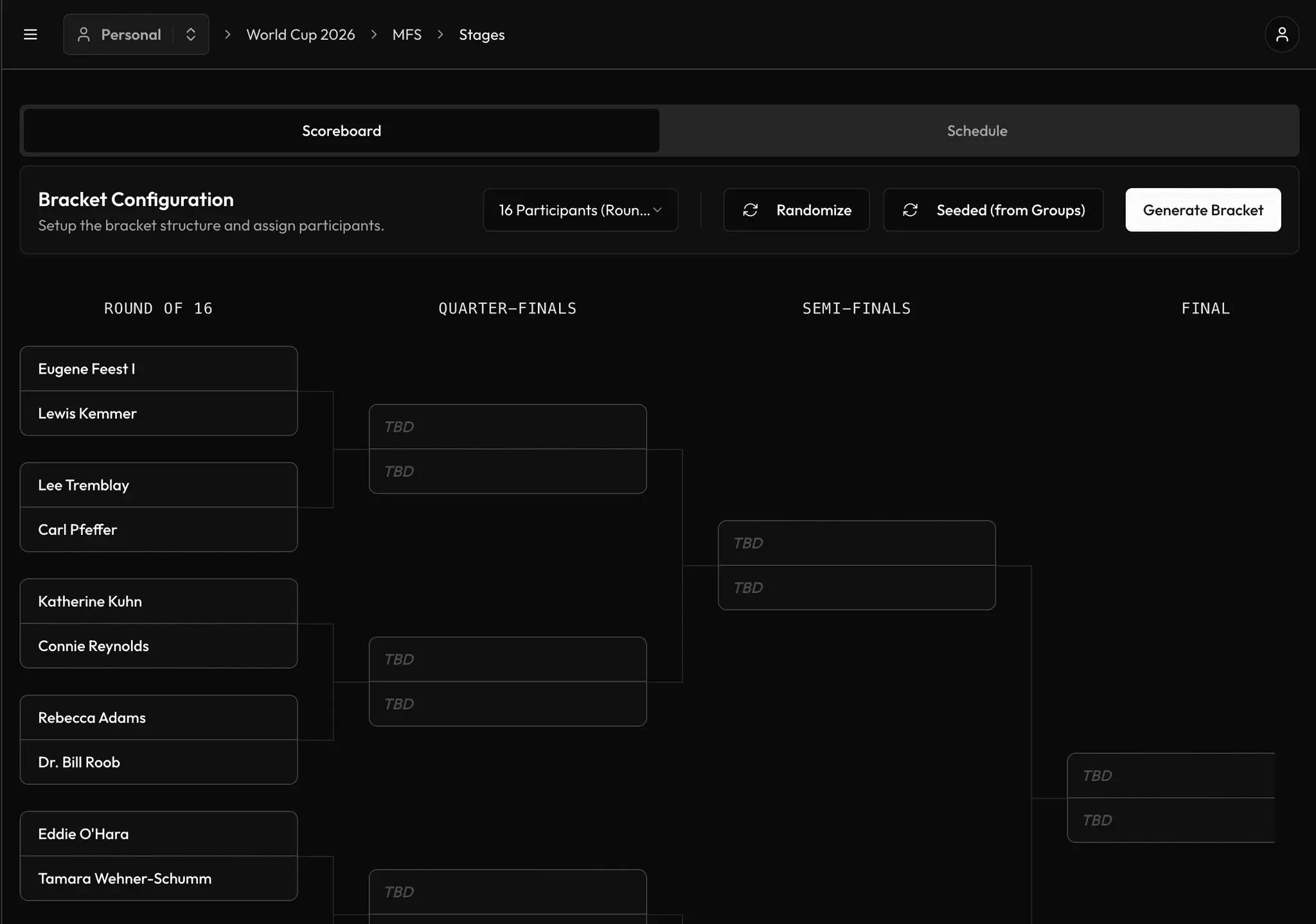 Screenshot 4 of Tournamyx 
