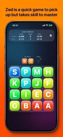 Screenshot 1 of A to Z — Letter Merge Puzzle