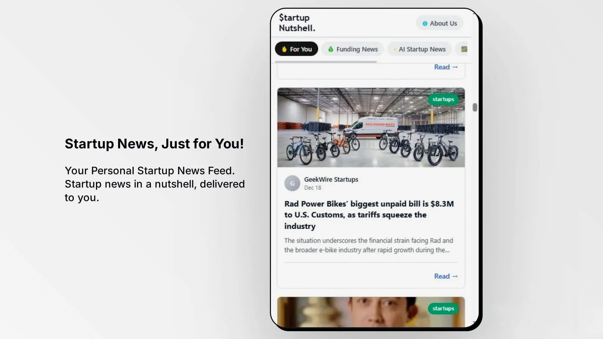 Screenshot 3 of Startup Nutshell