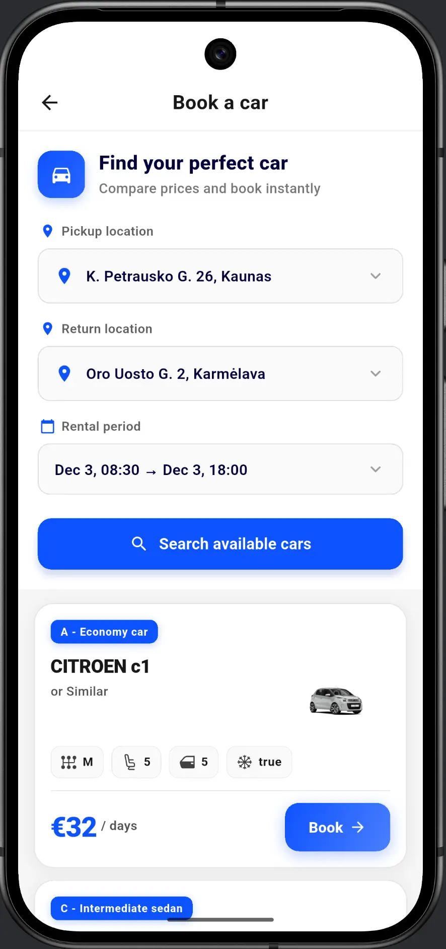 Screenshot 1 of PASS2RENT