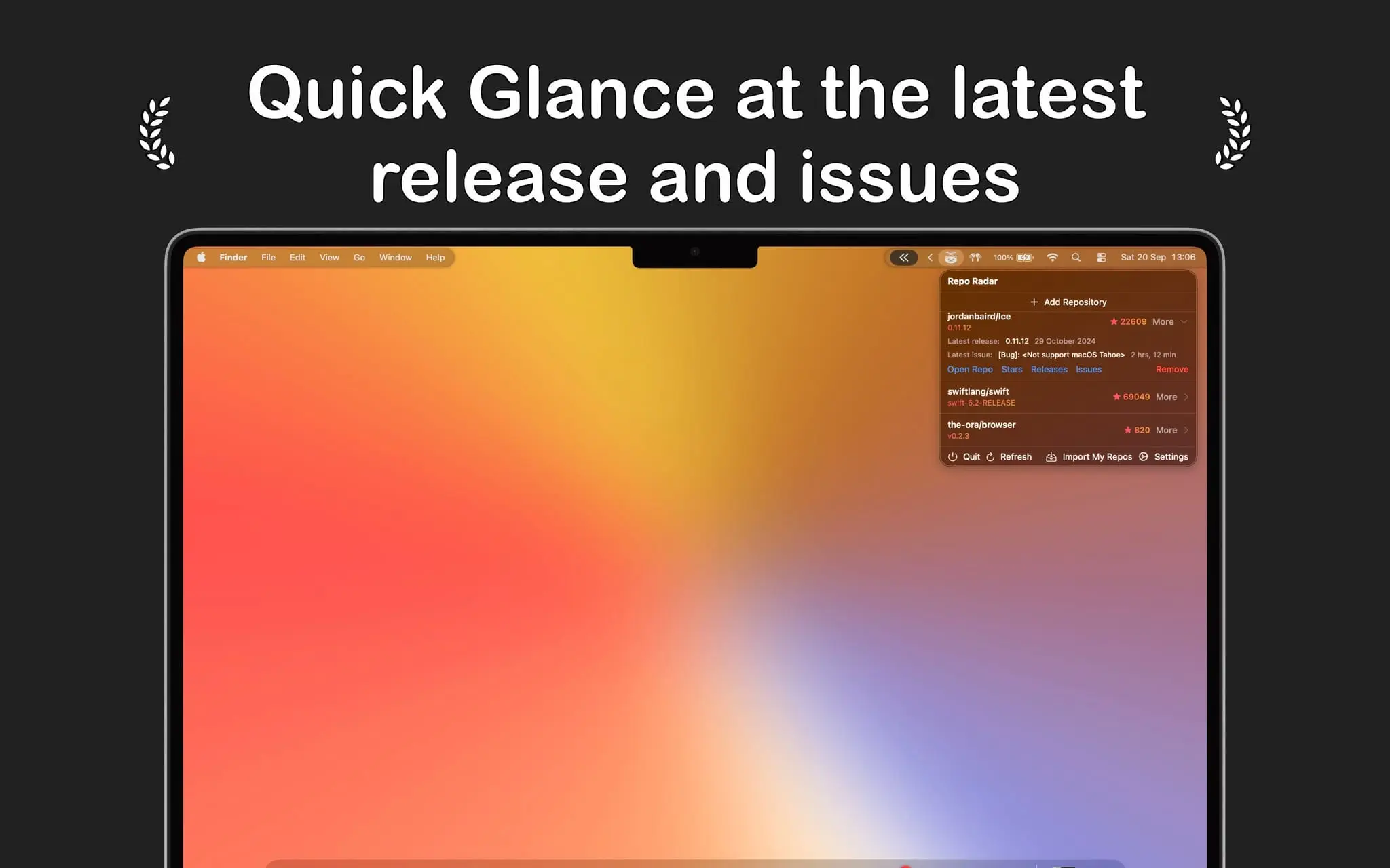 Screenshot 2 of ‎Repo Radar