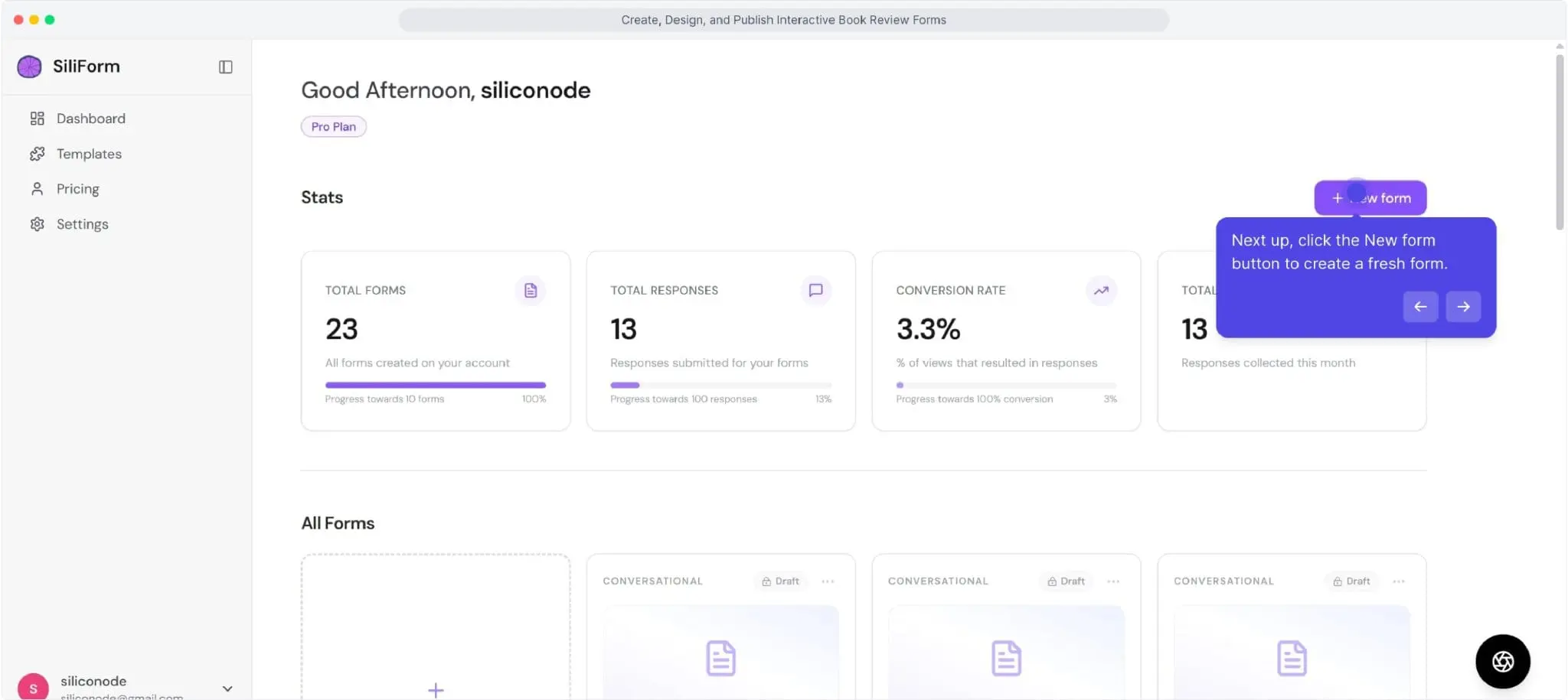 Screenshot 5 of SiliForm